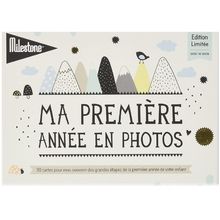 Cartes souvenirs - Ma première année Over the moon M-6298 Milestone 1