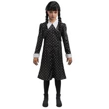 Robe noire Mercredi Addams 152 cm C4628152 Chaks 1