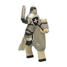 Figurine Chevalier gris avec épée HZ-80257 Holztiger 1