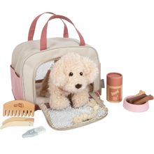 Chien avec sac et kit de soins rose LE12838 Small Foot company 1