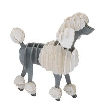 Maquette 3D en papier Caniche FRI-11749 Fridolin 1