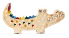 Lampe Veilleuse Crocodile bois naturel LL052-000 Little Lights 1