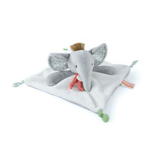 Doudou plat éléphant gris 25 cm DC4078 Doudou et Compagnie 1