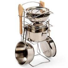 Ensemble de casseroles et poêlons BJ36019 Bigjigs Toys 1