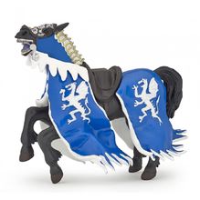 Figurine Cheval du roi au dragon bleu PA39389-2867 Papo 1
