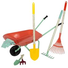 Outils de jardinage avec brouette Tiny Garden LE12819 Small Foot company 1
