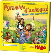 Pyramide d’animaux – Mémo des acrobates HA302813 Haba 1