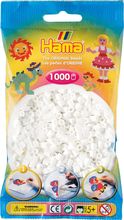 Sachet 1000 perles plastique Midi Blanc HAMA-207-01 Hama 1