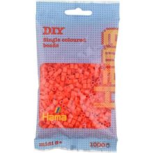 Sachet 1000 perles plastique Midi Orange HAMA-207-04 Hama 1