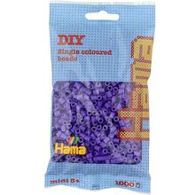 Sachet 1000 perles plastique Midi Violet HAMA-207-07 Hama 1