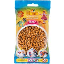 Sachet 1000 perles plastique Midi marron clair HAMA-207-21 Hama 1