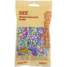 Sachet 1000 perles plastique Midi pastel mix HAMA-207-50 Hama 1