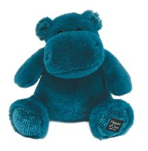 Peluche Hippo Hip Chic bleu 25 cm HO3107 Histoire d'Ours 1