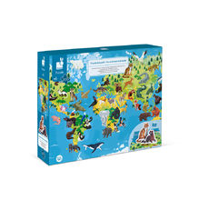 Puzzle éducatif Animaux menacés 200 pcs J02676 Janod 1