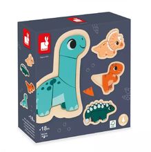 4 Puzzles Evolutifs Dino J05824 Janod 1