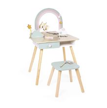Coiffeuse en bois et accessoires Licorne J06464 Janod 1