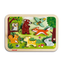 Puzzle 3D animaux de la forêt J07023-3281 Janod 1