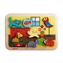 Puzzle 3D animaux domestiques J07024-3295 Janod 1