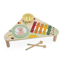 ZHUSI Instrument de Musique Enfant Percussion en Bois pour Bébé Instrument  de Musique Xylophone en Bois Montessori Jouet en B