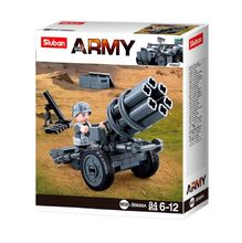 Army WWII - Canon anti-aérien allemand SL-M38-B0680A Sluban 1