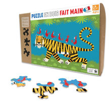 Le tigre d'Olivier Lake K159-24 Puzzle Michèle Wilson 1