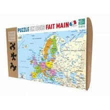 Janod - Puzzle Geant Enfant - Grande Carte Du Monde Des Animaux 300 Pieces  ( 99 X 69 Cm) - Collection Mappemonde Janod - Geographique - Jeu Educatifs  - Nouveaute - Animaux - Rue du Commerce