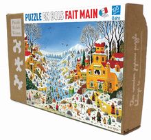 Scène hivernale aux toucans K774-100 Puzzle Michèle Wilson 1