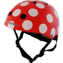 Casque enfant Red Dotty Small KMH009S Kiddimoto 1