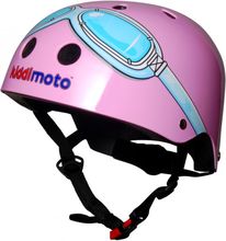 Casque enfant Pink Goggle Medium KMH021M Kiddimoto 1