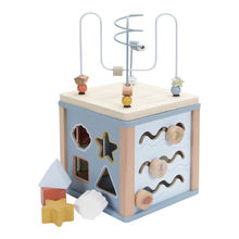 Cube d'activités en bois Océan LD7029 Little Dutch 1