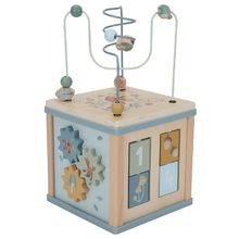 Cube d'activités en bois Forest Friends LD7231 Little Dutch 1