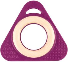 Hochet Triangle Tri0+ violet EFK-120-000-202 Little Big Things 1