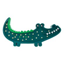 Lampe Veilleuse Crocodile Vert LL052-375 Little Lights 1