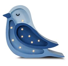 Lampe Veilleuse Oiseau Bleu Denim LL054-436 Little Lights 1