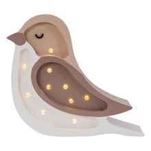 Lampe petit champignon chocolat