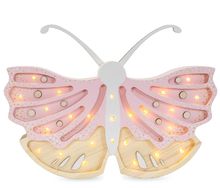 Lampe Veilleuse Papillon fraise crème LL073-206 Little Lights 1