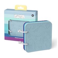 Livre de bain en silicone bleu LL033-002 Little L 1