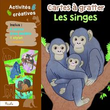 Cartes à gratter Les singes PI-7358 Piccolia 1