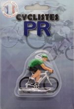 Figurine cycliste M Maillot vert meilleur sprinter FR-M9 Fonderie Roger 1