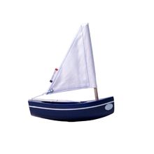 Bateau Le Bâchi bleu marine 17cm TI-N200-BACHI-BLEU-MARINE Maison Tirot 1