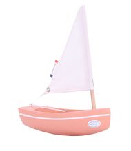 Bateau Le Bâchi rose 17cm TI-N200-BACHI-ROSE Maison Tirot 1