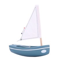 Bateau Le Bâchi vert abysses 17cm TI-N200-BACHI-VERT-ABYSSES Maison Tirot 1