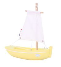 Bateau Le Misainier jaune 22cm TI-N205-MISAINIER-JAUNE Maison Tirot 1