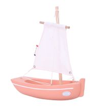 Le Bâchi bateau thonier 17 cm - Bateau en bois Tirot Fabrication Française  - Jouet de bain