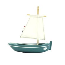 Bateau Le Misainier vert abysses 22cm TI-N205-MISAINIER-VERT-ABYSSES Maison Tirot 1