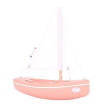 Bateau Le Sloop rose 21cm TI-N202-SLOOP-ROSE Maison Tirot 1