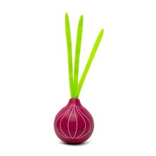 Oignon rouge en bois avec une tige As-85559 Mamamemo 1