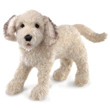 Marionnette à main Chien Labradoodle FO-3136 Folkmanis 1