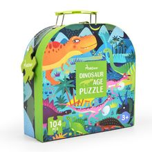 Ma Valise Puzzle Dinosaures 104 pcs MD3026 Mideer 1