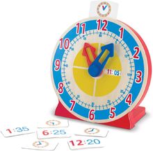 Horloge tourne et dis l'heure MD-14284 Melissa & Doug 1
